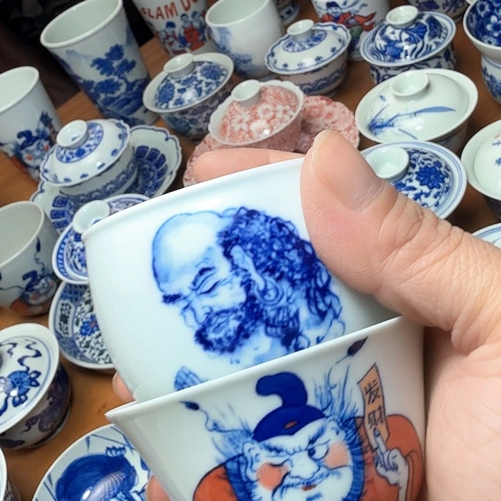 陶手绘一对100米福利款