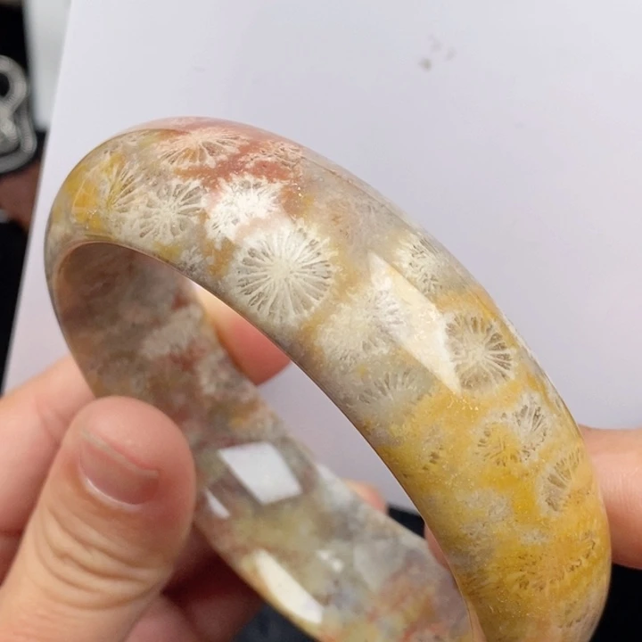 硅化玉未镶嵌颈饰63.3