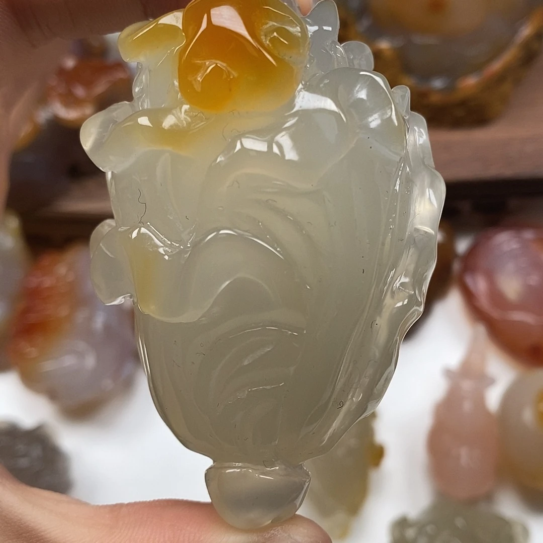 玛瑙/玉髓未镶嵌颈饰