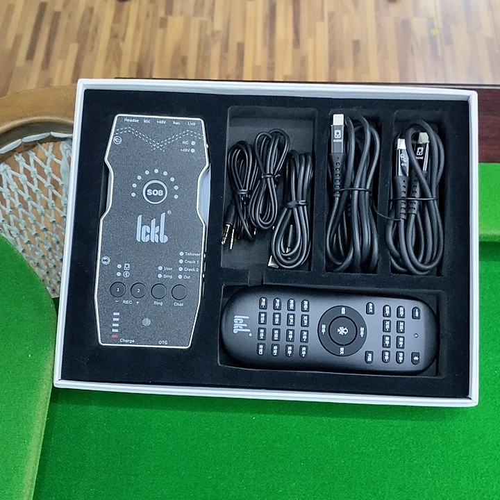 Ickb手机声卡专业唱歌