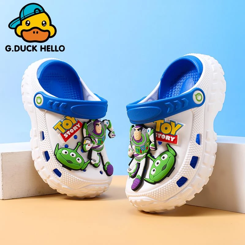 儿童洞洞鞋2025夏季新款男童拖鞋防滑软底中大童沙滩鞋凉拖鞋