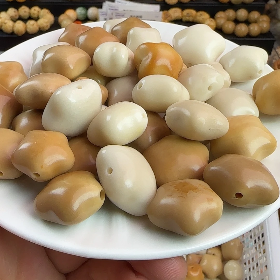 手串菩提根/象牙果微瑕疵星星10颗（不挑大小）