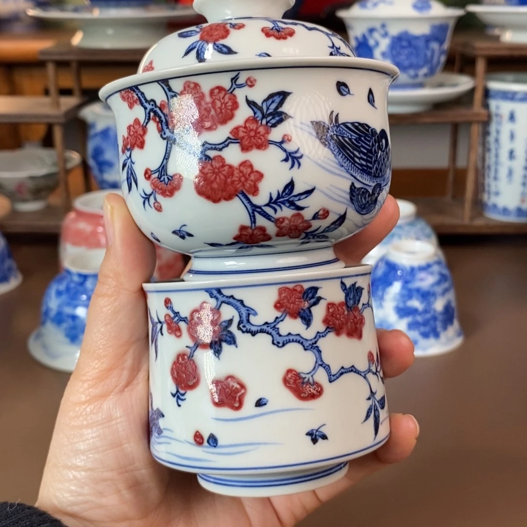 景德镇陶瓷手工手绘