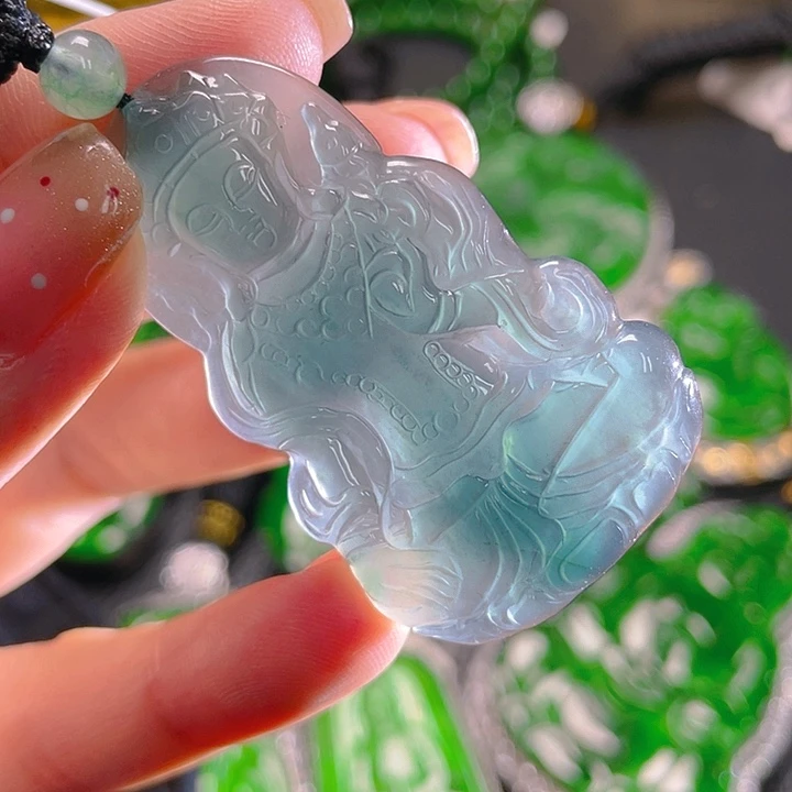 翡翠颈饰未镶嵌49，