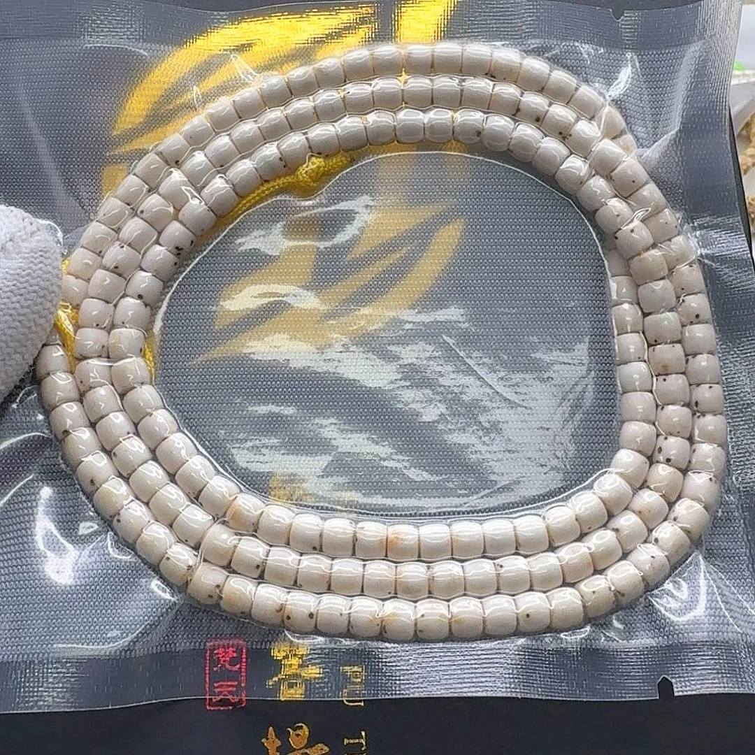 吊坠星月菩提19一物一图原白数星星5左右108