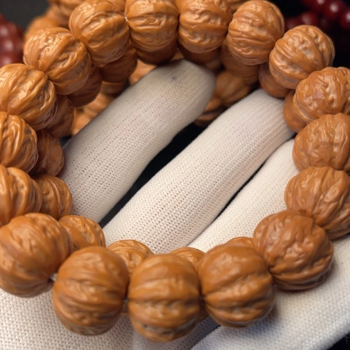 佛***g猴头核桃手串京八棱