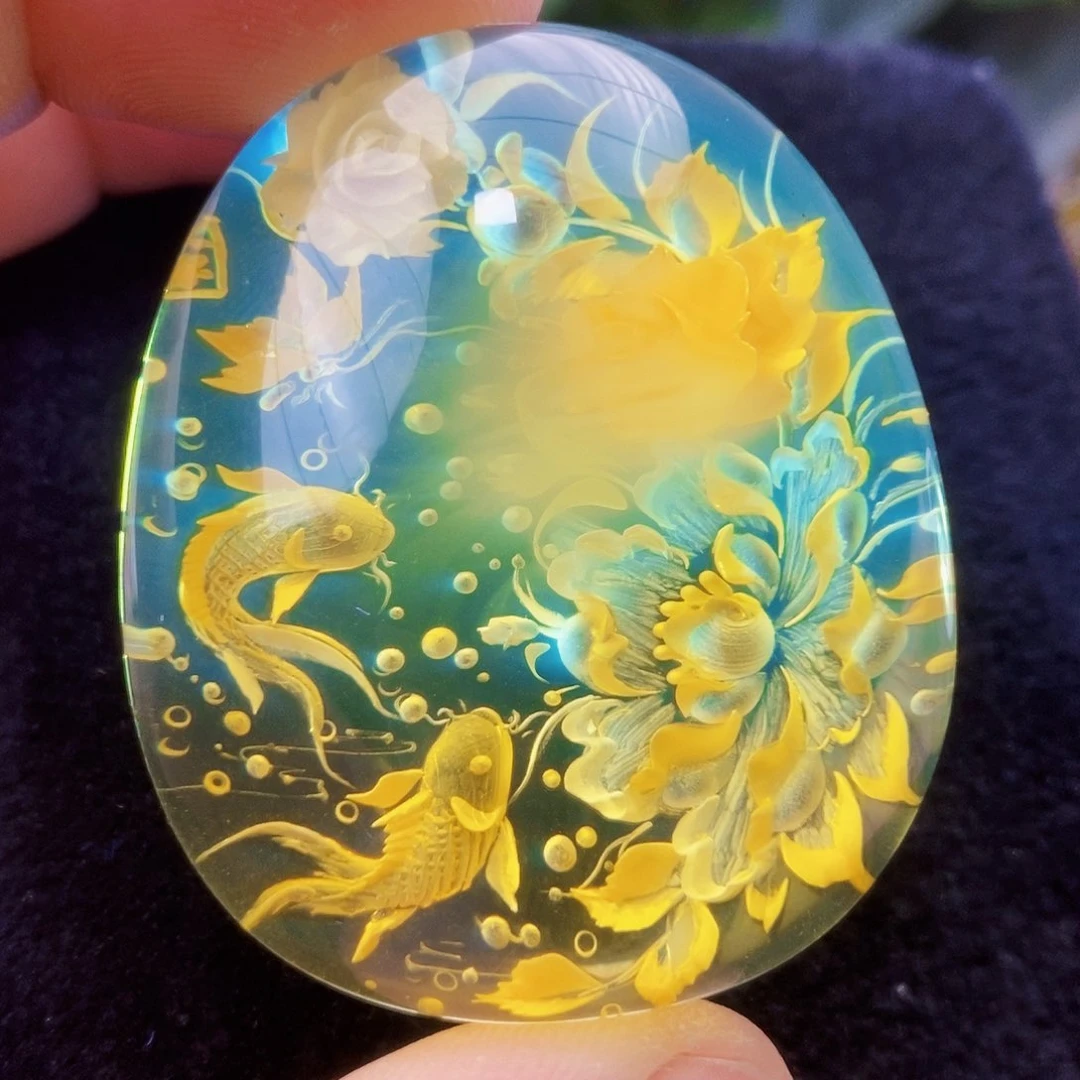 【闪购商品】金珀吊坠(不含链)未镶嵌