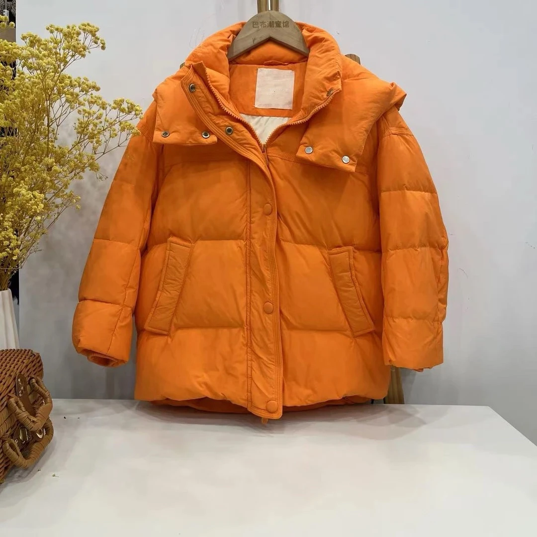 0082  冬季中大童时尚百搭羽绒服  B