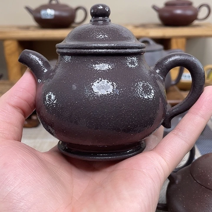 弘***茶壶紫砂原矿手工紫砂壶
