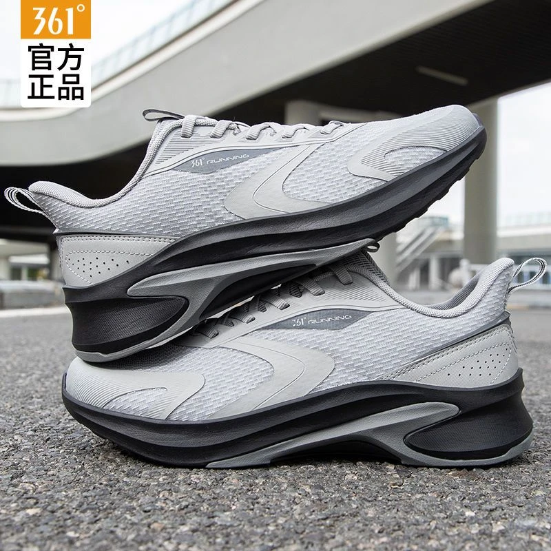 361休闲男鞋运动鞋2025秋冬新款网面透气跑鞋薄款减震男士跑步鞋