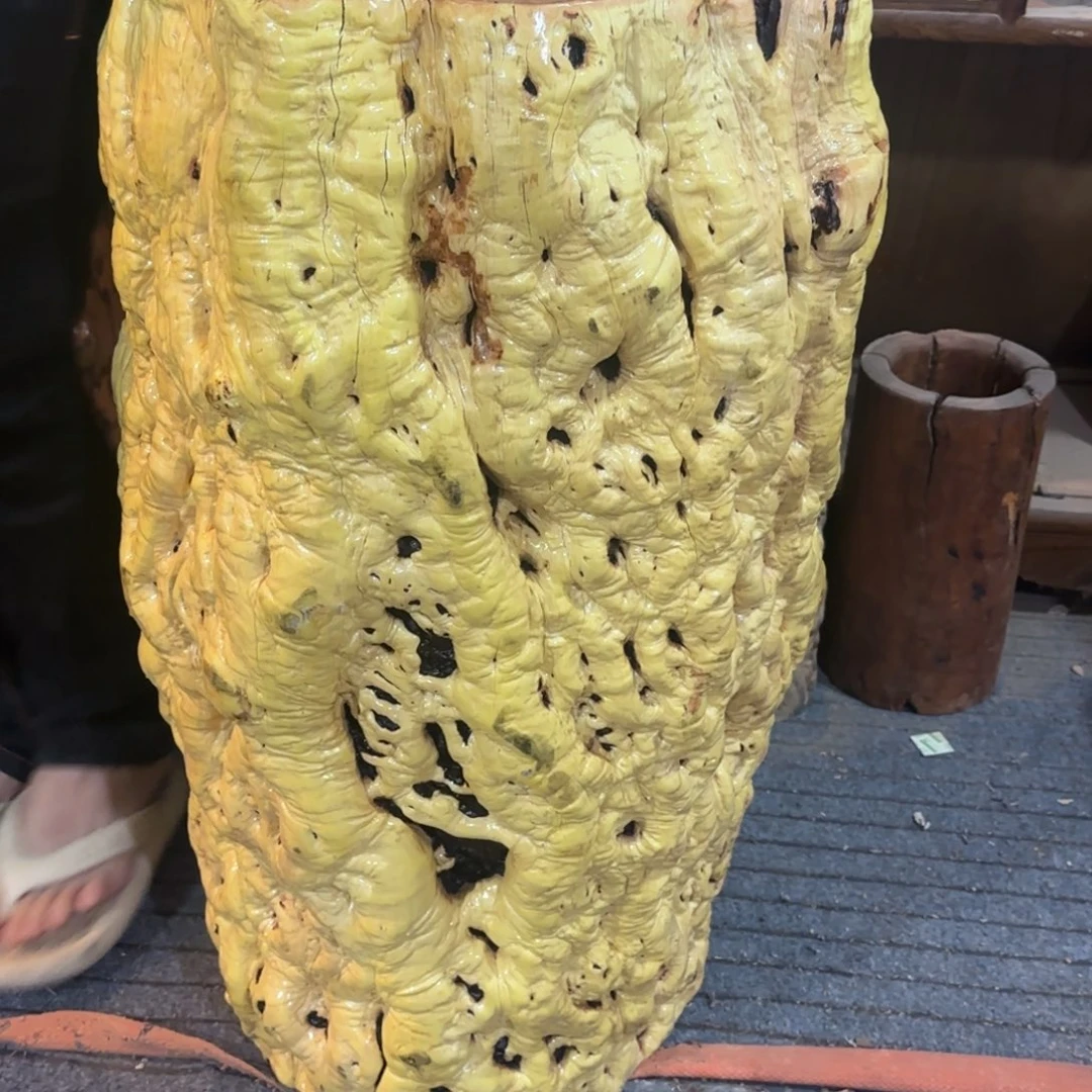 可***以龙纹鸡心枣木手工艺品