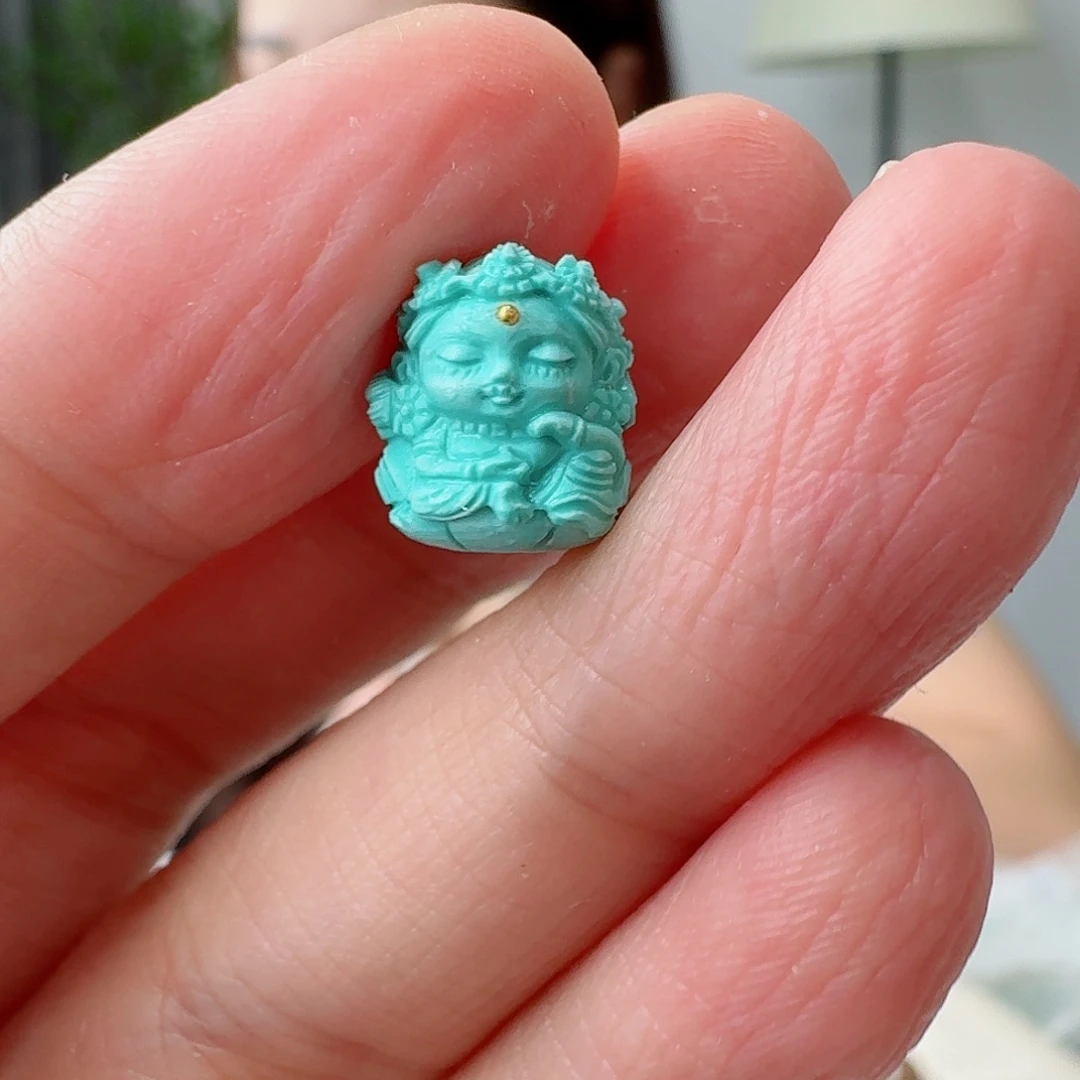 未镶嵌绿松石珠宝奇石