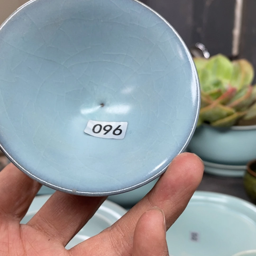 摆件超抱朴汝瓷仿古微瑕