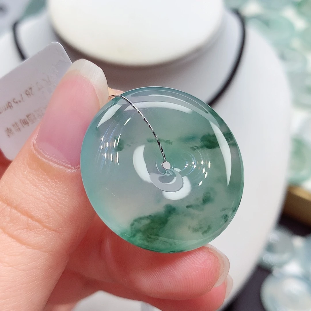 颈饰未镶嵌翡翠翡翠119，28.7/5.8