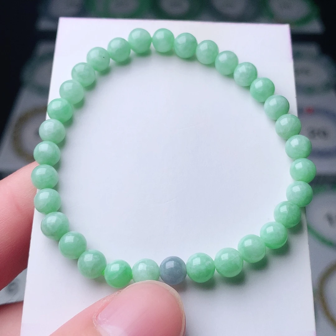 翡翠未镶嵌手链翡翠