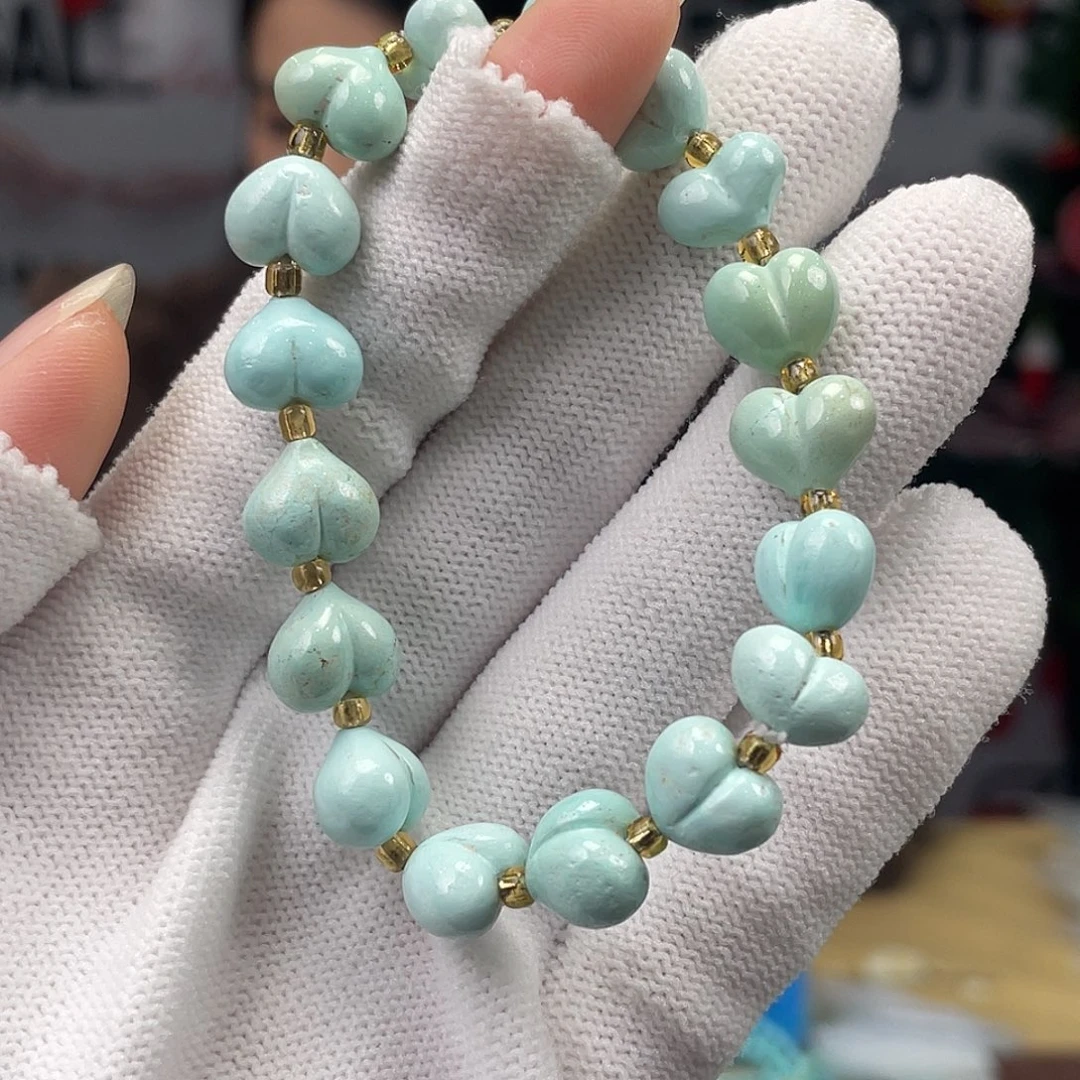 绿松石未镶嵌挂件