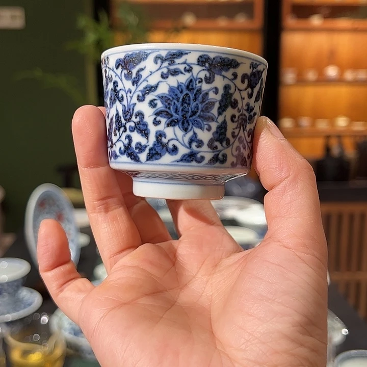 元青拙手仿元青花缠枝莲