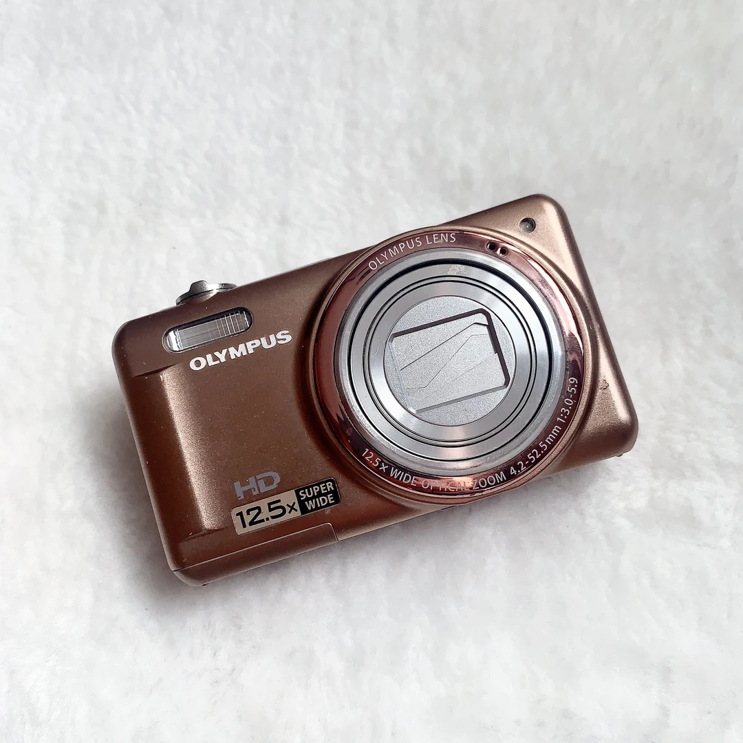 9新 Olympus/奥林巴斯 vr320 1400万像素小长焦日杂风 胶片冷白