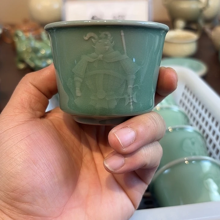 瓷片龙泉青瓷福利青瓷羊羊