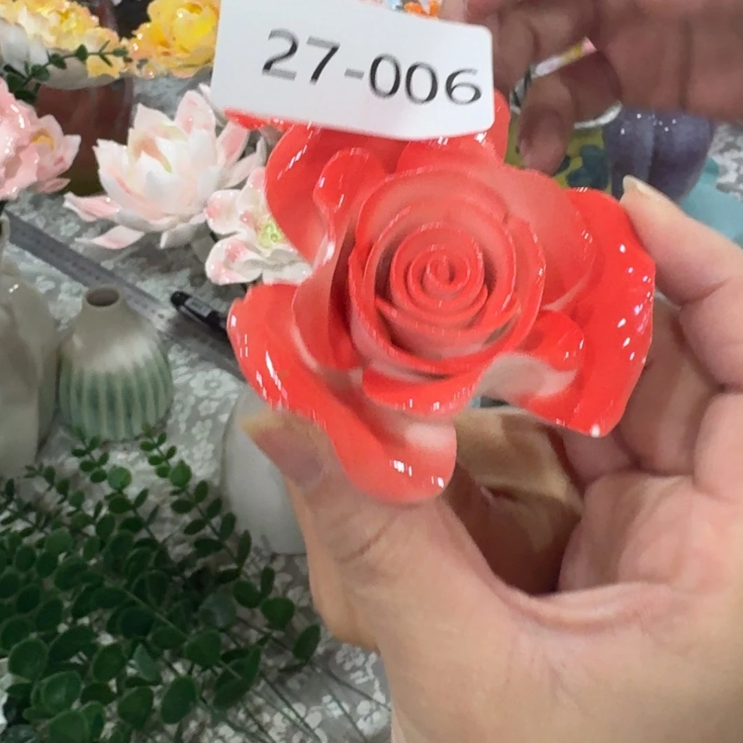 瑕疵2706 陶瓷花拍满20元发货，爱退款拉黑