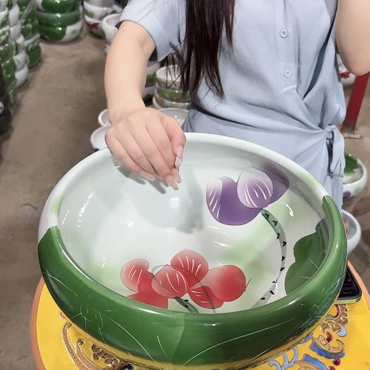 瓷片口径33厘米 高度15厘米