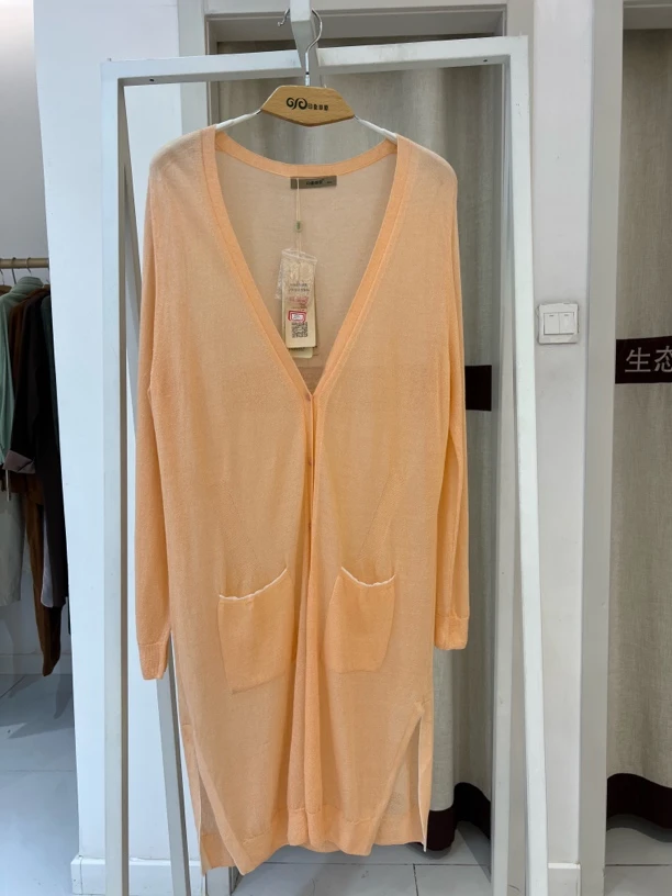 V领女开衫新款春夏