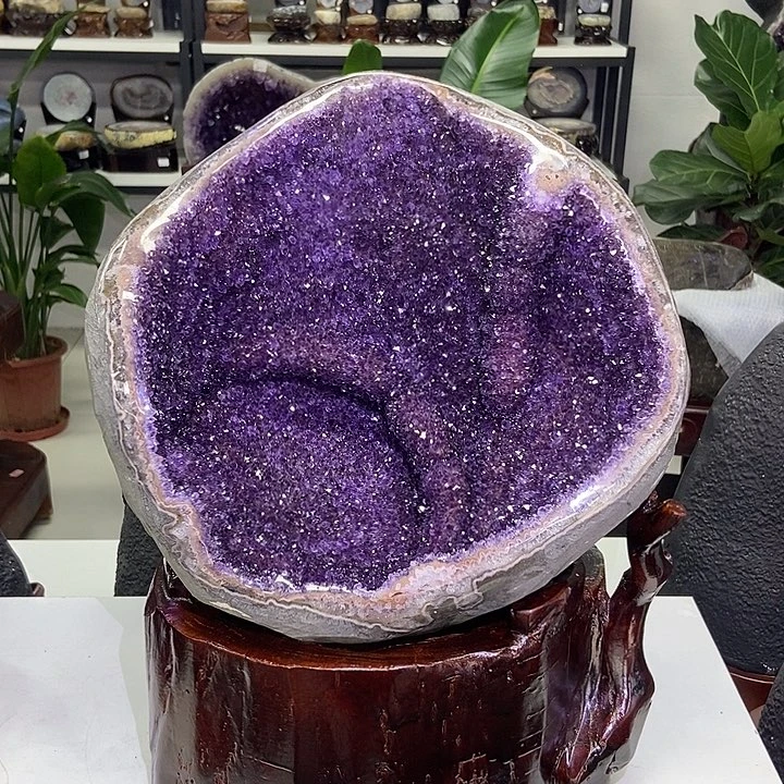 未镶嵌大型摆件（非配饰）紫晶