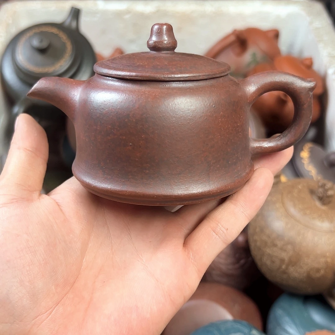 茶壶紫砂宜兴原矿紫砂壶200毫升容量
