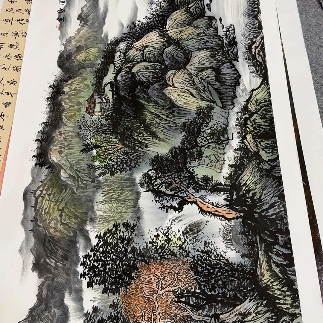 国画事事如意万事顺利