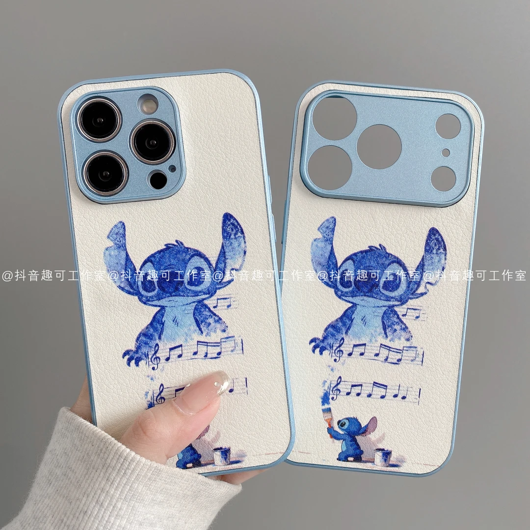 金属皮革适用iphone17promax苹果16手机壳15/14/13/12/11华为音符