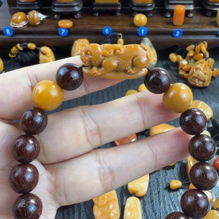 K***.田黄石田黄石手串