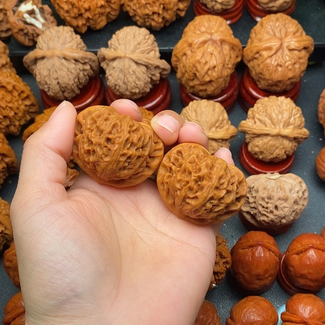 文玩核桃把件41宫灯