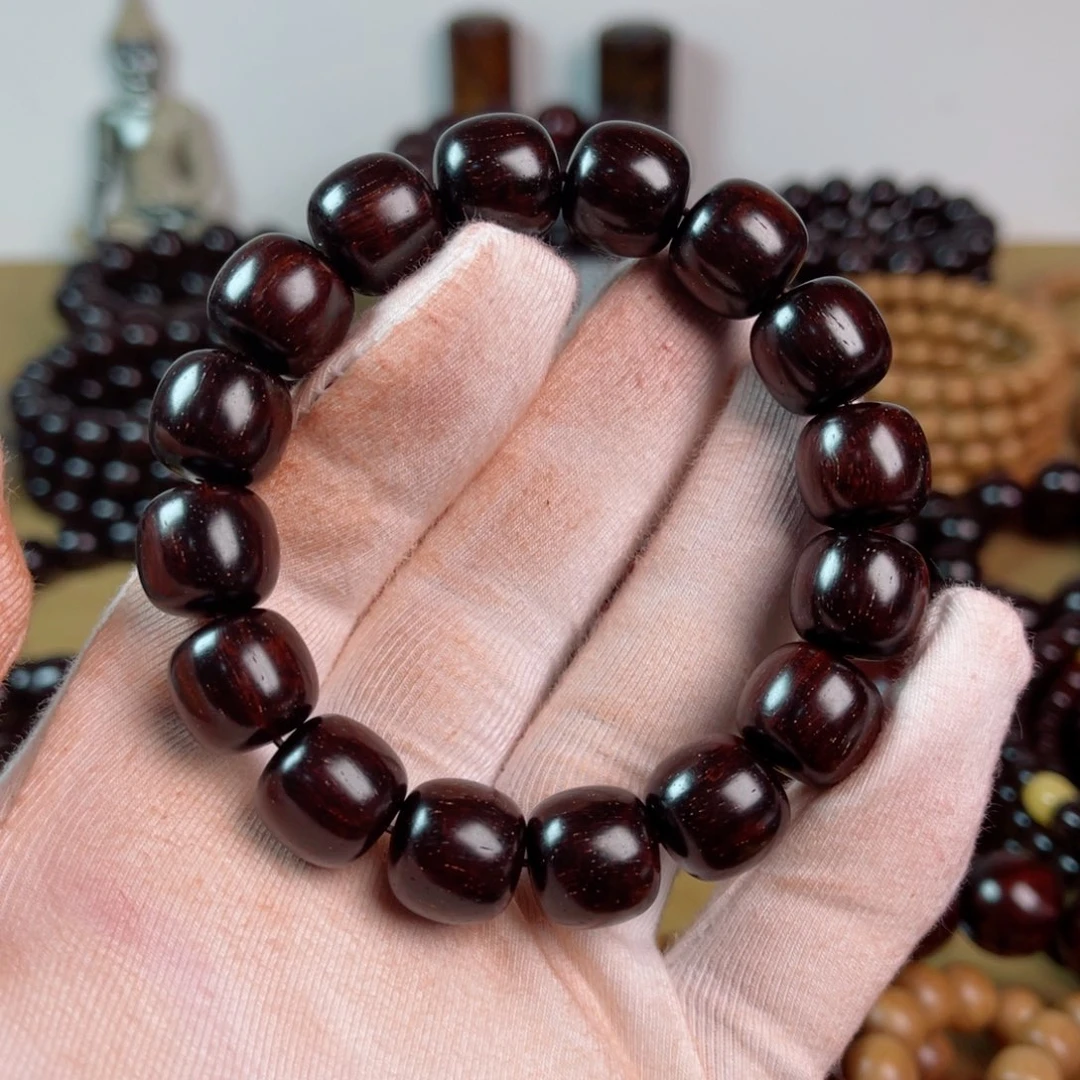 手串/手链小叶紫檀13/14老型高油密老料纯二膘