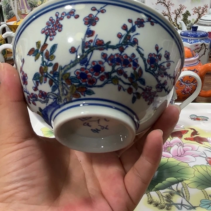 瓷片景德镇陶瓷茶具主人杯茶壶