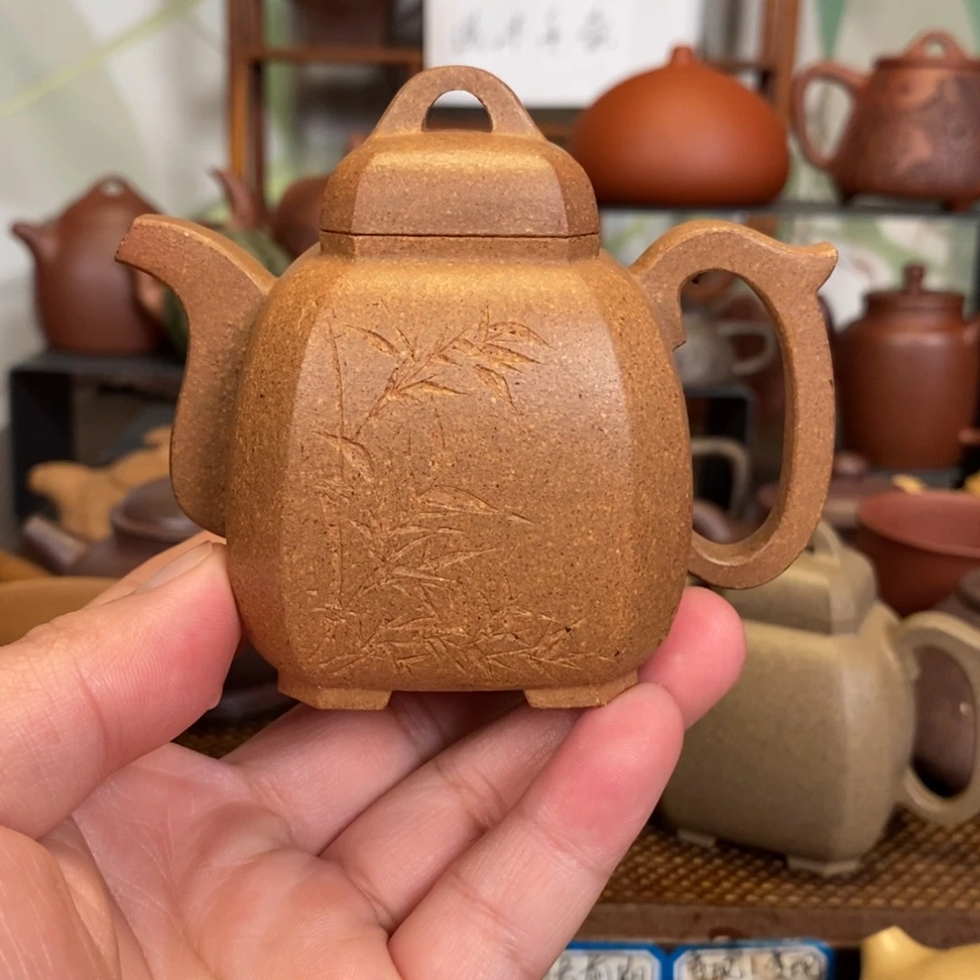 茶壶紫砂小方器福临八方150cc