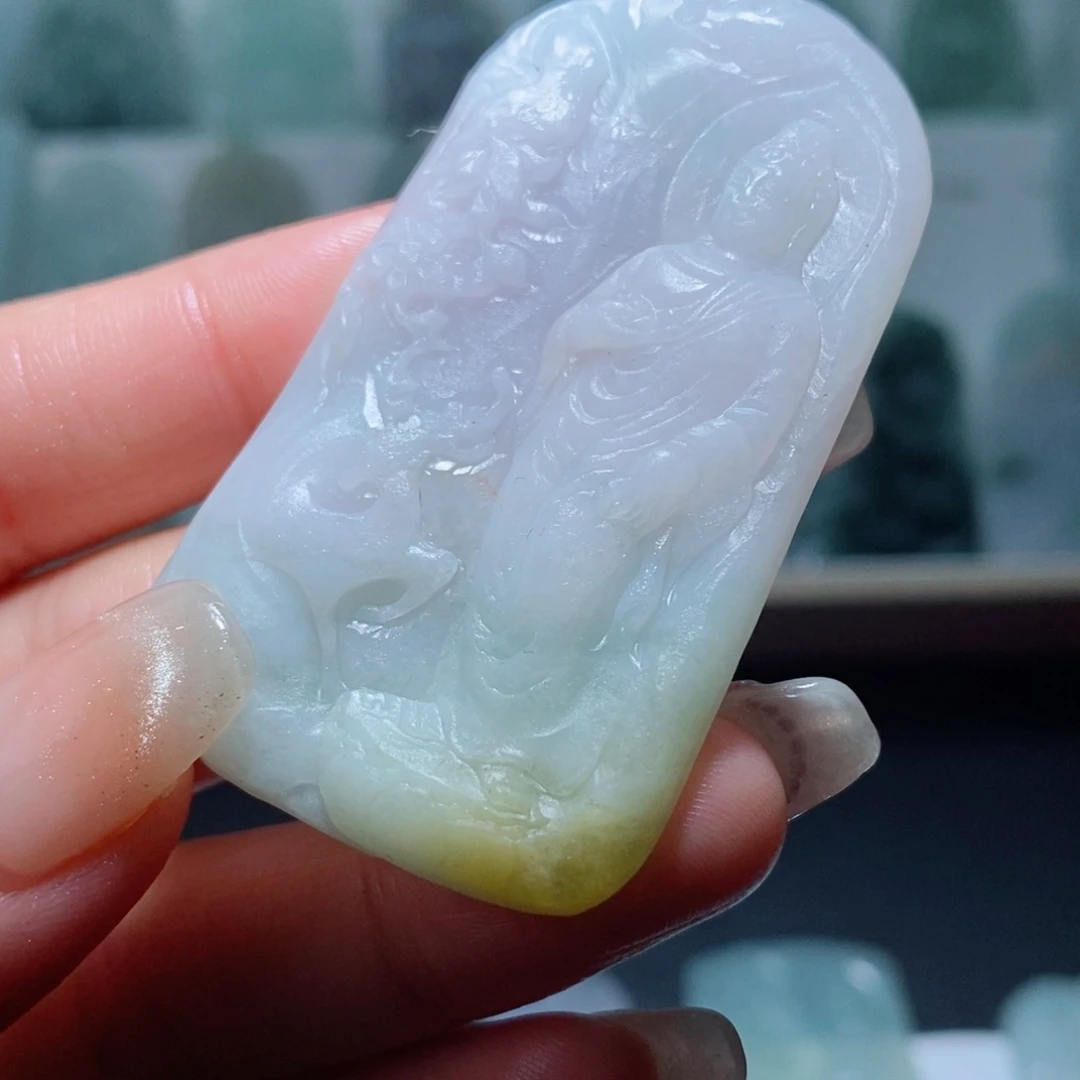 定制翡翠未镶嵌定制吊坠