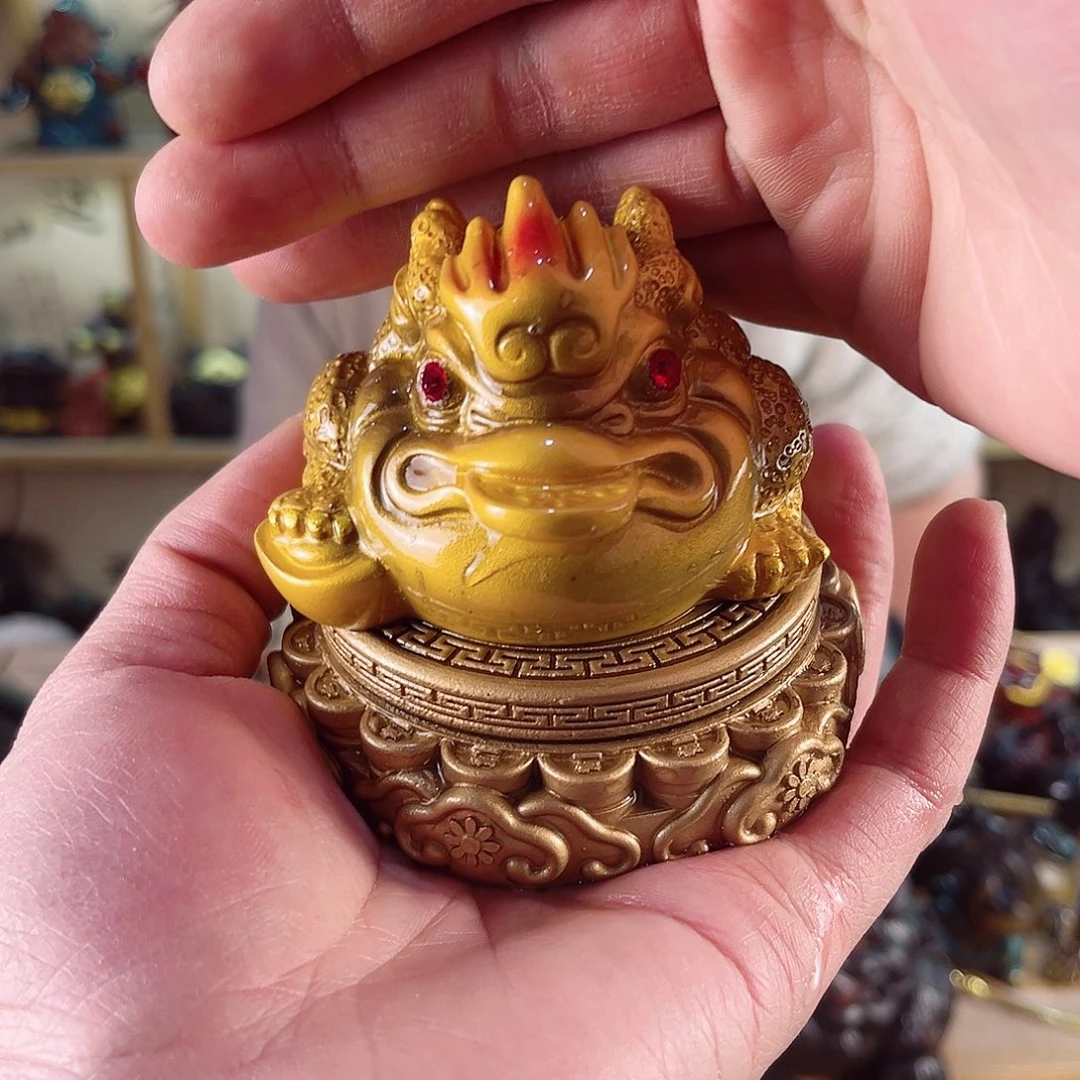 紫砂茶宠紫陶树脂茶宠摆件