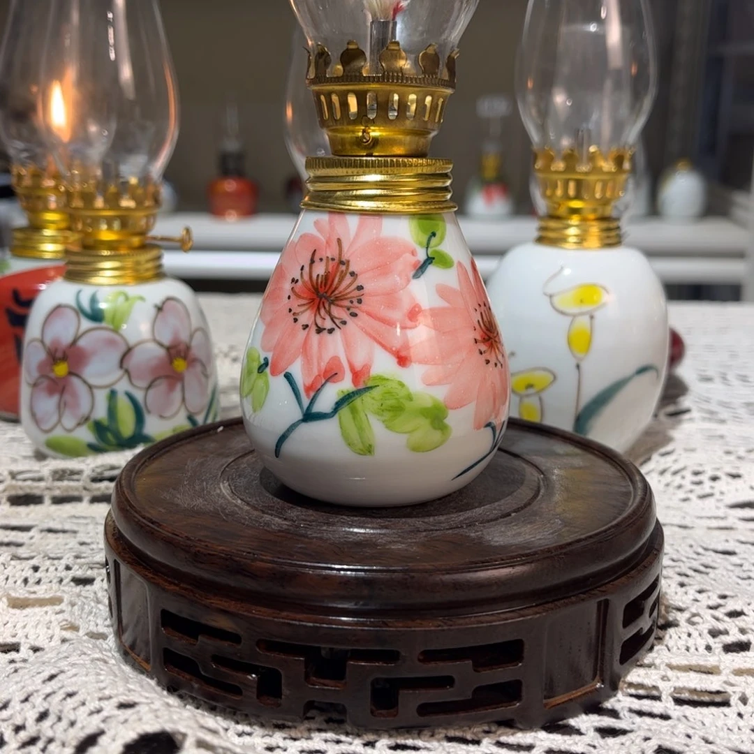 摆件景德镇陶瓷手工香薰灯