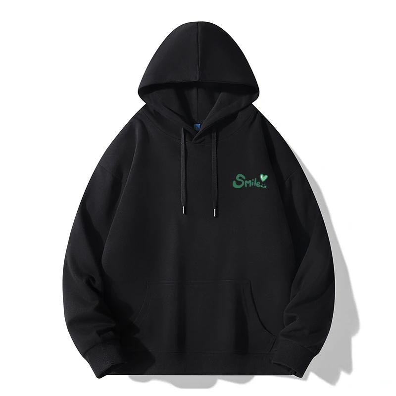 2025新款春秋男士卫衣连帽衣服重磅打底卫衣青少年潮牌情侣外套