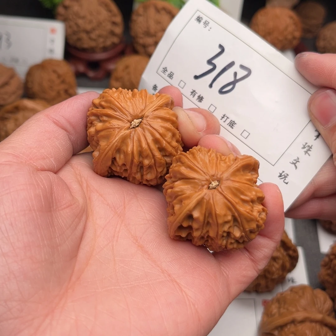 文玩核桃吊坠38磨盘318