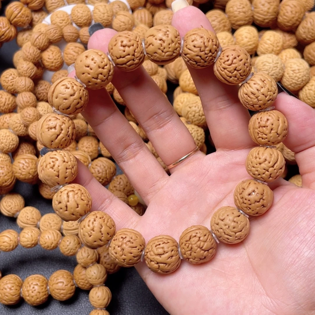 桃核手串小金豆手串