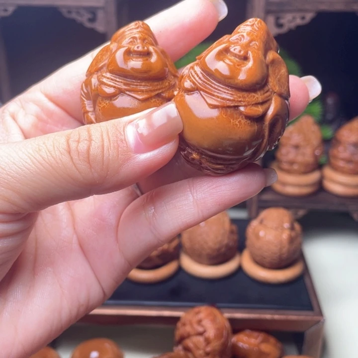 吊坠橄榄核八戒手球3.5