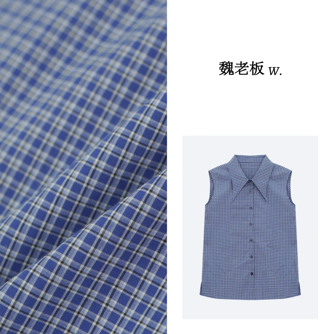 W.Diva【寄云】匹马棉百搭洋气休闲衬衫纯欲慵懒风女装51S101431