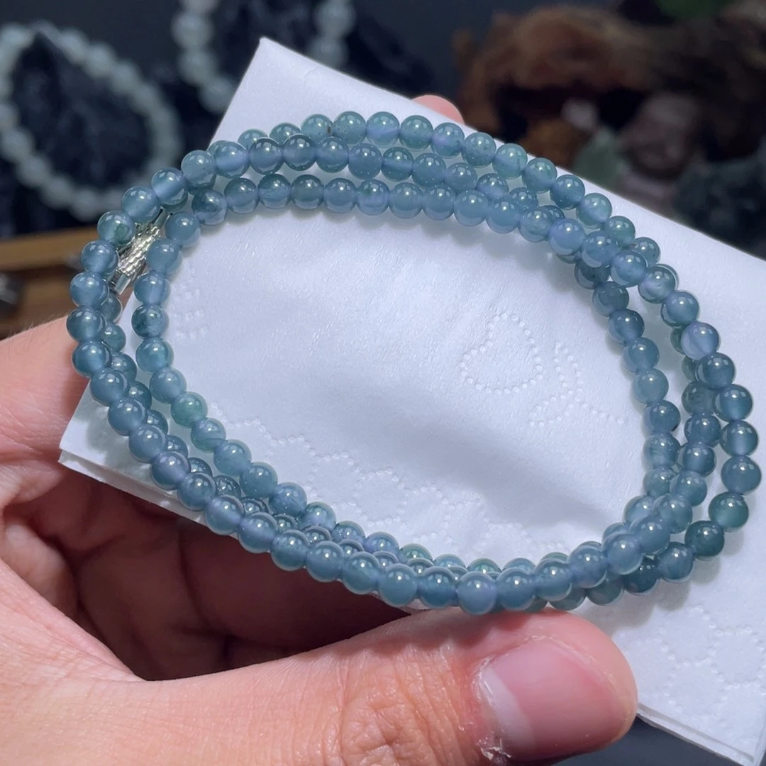 定制翡翠未镶嵌长串危