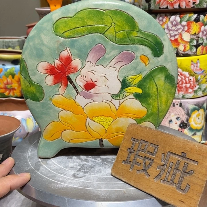 景德镇艺术手绘作品