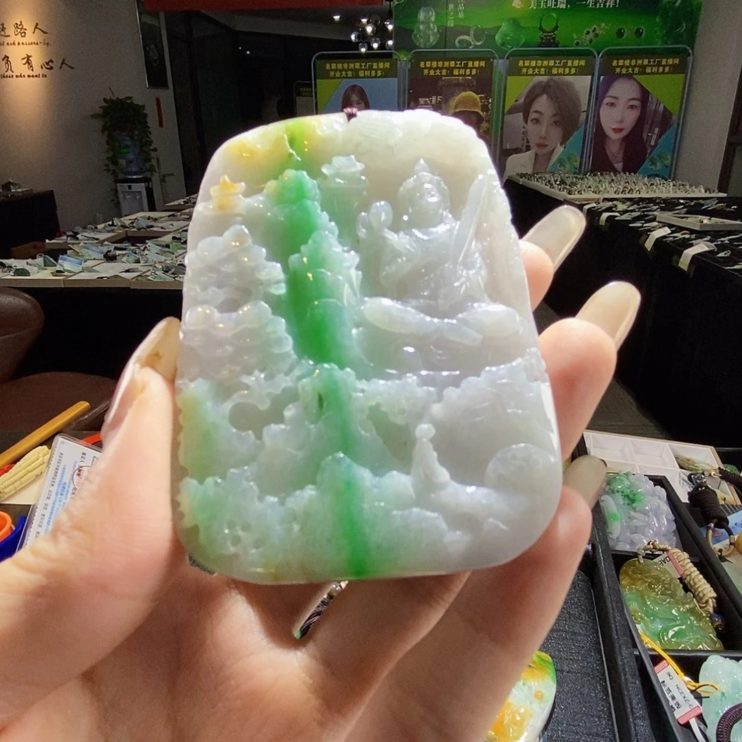 颈饰未镶嵌翡翠翡翠