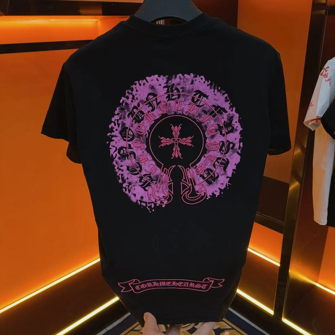 新款休闲潮流舒适圆领透气青春百搭情侣短袖T恤-22