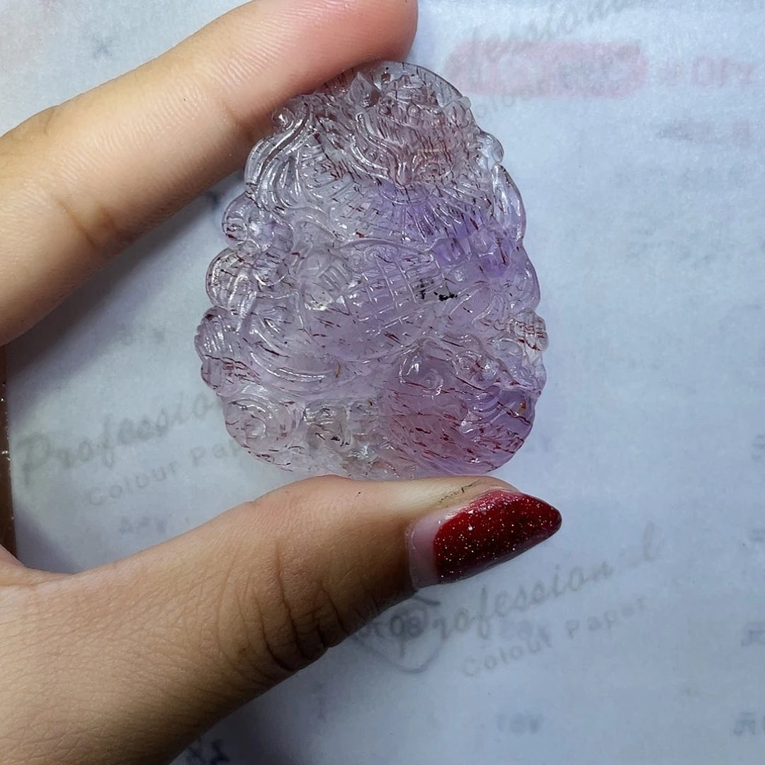 未镶嵌吊坠(赠链)水晶水晶吊坠