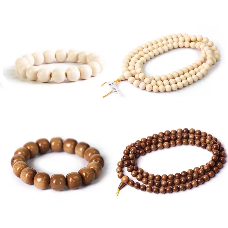 天然猛犸牙手串单圈男女款饰品