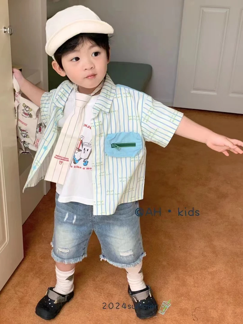 桃嘻宝宝长袖套头套装